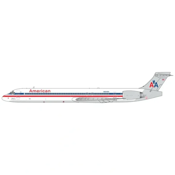 Pre-Order Gemini Jets GJAAL1566 1:400 American Airlines MD-90 N904RA - Miniature Marvels: Airplane Models & Painted Dice* Airplane Model