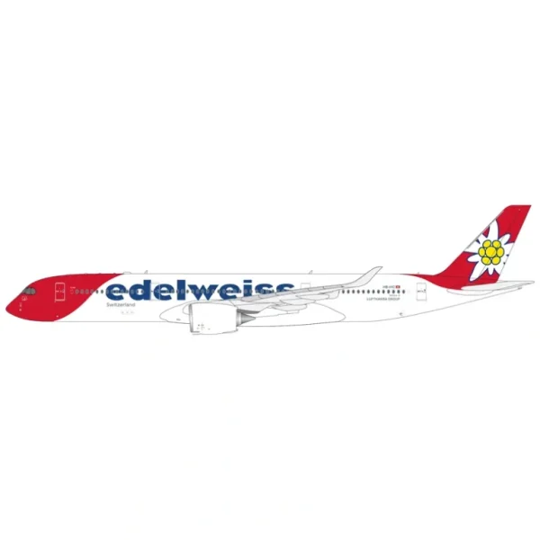 Pre-Order Gemini Jets GJEDW2315 1:400 Edelweiss Air A350-900 HB-IHC - Miniature Marvels: Airplane Models & Painted Dice* Airplane Model