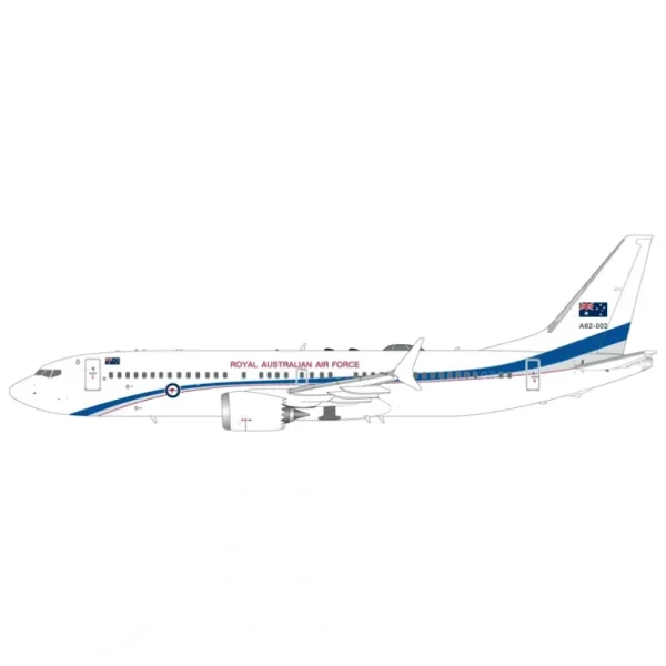 Pre-Order Gemini Jets G2RAA1327 1:200 Royal Australian Air Force B737-8 BBJ A62-002 - Miniature Marvels: Airplane Models & Painted Dice* Airplane Model