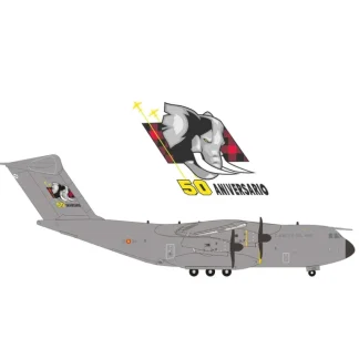 Pre-Order Herpa Wings 573191 1:200 Spanish Air Force Airbus A400M Atlas (T.23) - 31st Wing (Ala 31), Zaragoza - 50 Aniversario TK.23-14A Minyma Kutjara Tjukurpa - Miniature Marvels: Airplane Models & Painted Dice* Airplane Model