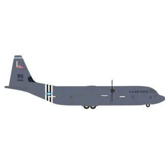 Pre-Order Herpa Wings 537452 1:500 USAF C-130J Super Hercules 07-8608 37th Airlift Squadron, Ramstein Air Base - Miniature Marvels: Airplane Models & Painted Dice* Airplane Model