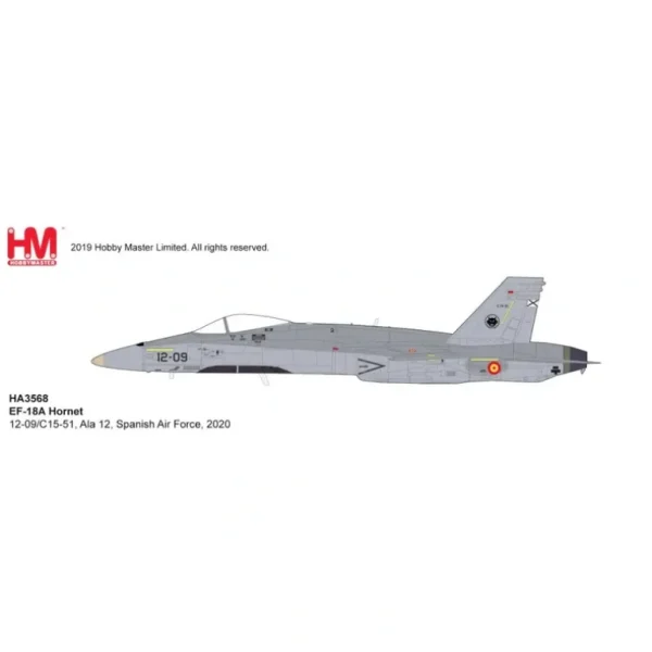 Pre-Order Hobby Master HA3568 1:72 EF-18A Hornet Spanish Air Force - Miniature Marvels: Airplane Models & Painted Dice* Airplane Model