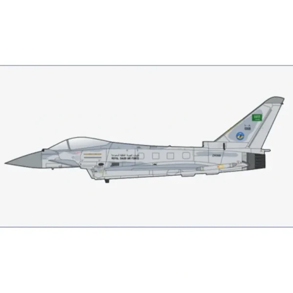 Pre-Order Hobby Master HA6617 1:72 Eurofighter Typhoon Royal Saudi Air Force - Miniature Marvels: Airplane Models & Painted Dice* Airplane Model
