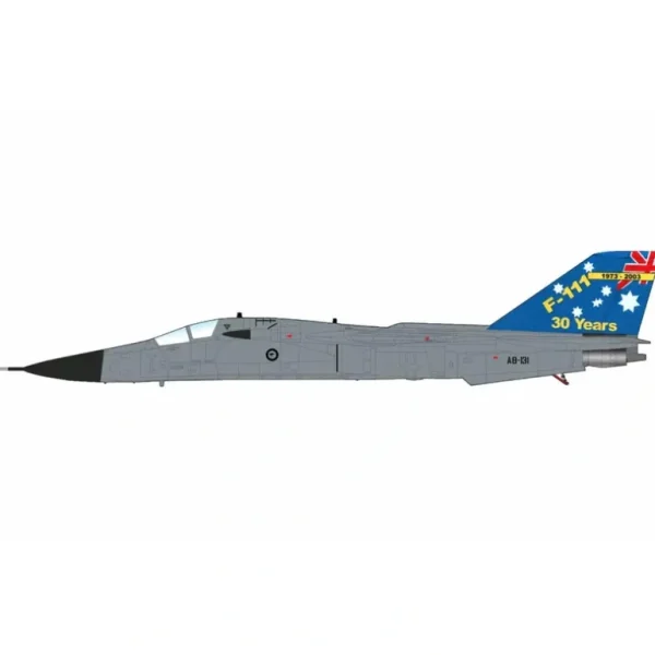 Pre-Order Hobby Master HA3033 1:72 F-111C Pig A8-131, RAAF "1973-2003" (with 4 x AGM-142) - Miniature Marvels: Airplane Models & Painted Dice* Airplane Model