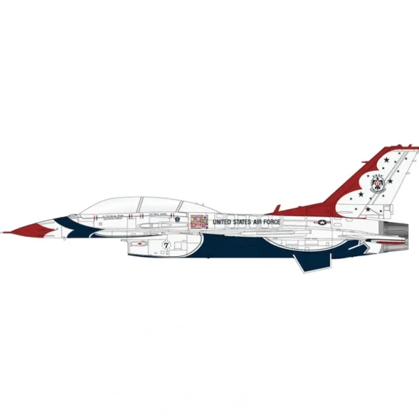 Pre-Order Hobby Master HA38045 1:72 F-16D Thunderbirds No.7 plane, USAF, Nellis AFB, 2017 HA38045 - Miniature Marvels: Airplane Models & Painted Dice* Airplane Model