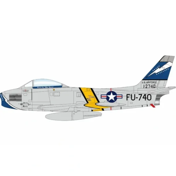 Pre-Order Hobby Master HA4327 1:72 F-86F "Gene Kranz" 24872, USAF, EAA Aviation Museum - Miniature Marvels: Airplane Models & Painted Dice* Airplane Model