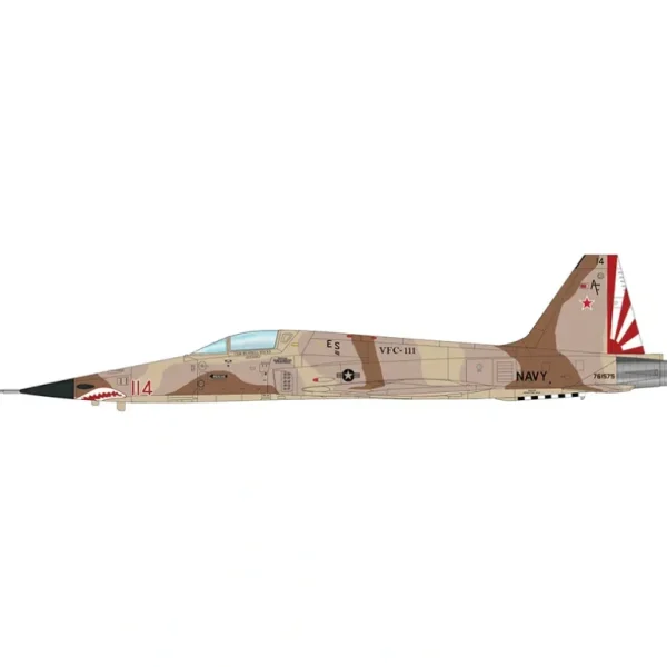 Pre-Order Hobby Master HA3378 1:72 F-5N Tiger II BuNo 761575, VFC-111 Sundowners, NAS Key West, 2013 - Miniature Marvels: Airplane Models & Painted Dice* Airplane Model