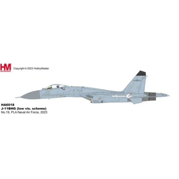 Pre-Order Hobby Master HA6018 1:72 J-11BHG PLA Naval Air Force - Miniature Marvels: Airplane Models & Painted Dice* Airplane Model