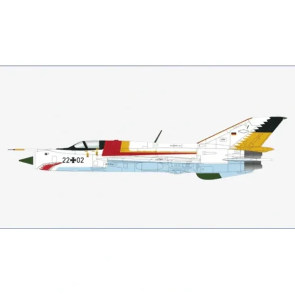 Pre-Order Hobby Master HA0108 1:72 MIG-21SPS "The White Shark" - Miniature Marvels: Airplane Models & Painted Dice* Airplane Model