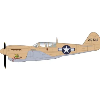 Pre-Order Hobby Master HA5511 1:48 P-40N Warhawk "Geronimo!" Lt. Bruce Campbell, 45th FS, Dec., 1943 - Miniature Marvels: Airplane Models & Painted Dice* Airplane Model