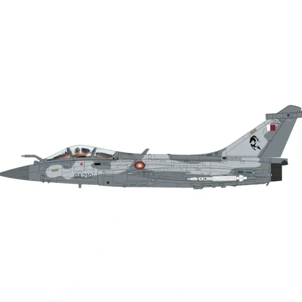 Pre-Order Hobby Master HA9612 1:72 Rafale EQ QA210, Qatar Emiri Air Force, 2019 HA9612 - Miniature Marvels: Airplane Models & Painted Dice* Airplane Model