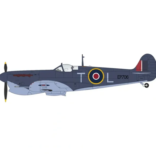 Pre-Order Hobby Master HA7864 1:48 Spitfire Mk.Vb Trop "George Beurling" EP706, No. 249 Sqn., RAF, Malta, 1942 HA7864 - Miniature Marvels: Airplane Models & Painted Dice* Airplane Model