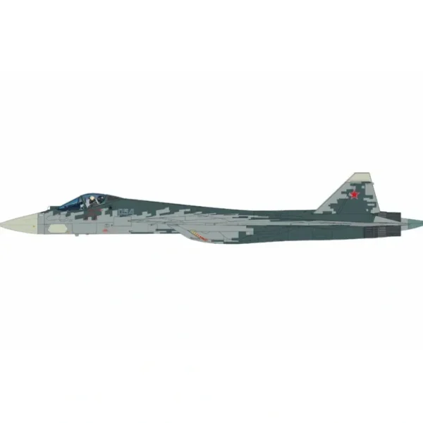 Pre-Order Hobby Master HA6808 1:72 Su-57 "Zhuhai Air Show 2024" 054, Russian Air Force (with 2 x R-77 and 2 x R-37 missiles) - Miniature Marvels: Airplane Models & Painted Dice* Airplane Model