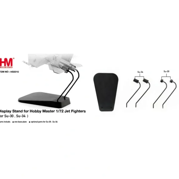 Pre-Order Hobby Master HS0010 Display Stand for Hobby Master (for Su-30, Su-34) - Miniature Marvels: Airplane Models & Painted Dice* Airplane Model