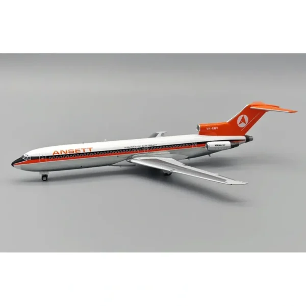 Pre-Order InFlight200 IF722AN1024P 1:200 Ansett Airlines of Australia Boeing 727-200 VH-RMV Polished - Miniature Marvels: Airplane Models & Painted Dice* Airplane Model