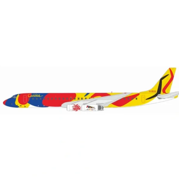 Pre-Order Inflight IF862BN1124 1:200 Braniff International Airways DC-8-62 CALDER N1805 - Miniature Marvels: Airplane Models & Painted Dice* Airplane Model