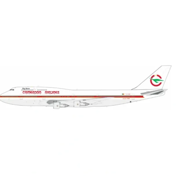 Pre-Order InFlight200 IF743CA0624 1:200 Cameroon Airlines Boeing 747-312 TJ-CAE - Miniature Marvels: Airplane Models & Painted Dice* Airplane Model