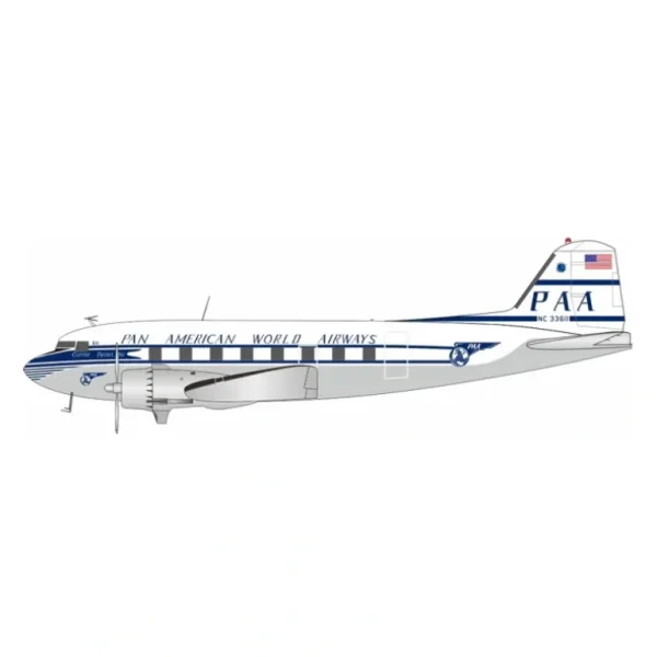Pre-Order Inflight IFDC3PA0124 1:200 Pan Am Douglas DC-3 NC33611 - Miniature Marvels: Airplane Models & Painted Dice* Airplane Model
