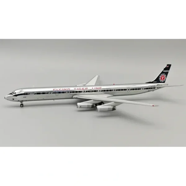 Pre-Order InFlight IF863FT1024PR 1:200 Flying Tigers McDonnell Douglas DC-8-63CF N780FT - Miniature Marvels: Airplane Models & Painted Dice* Airplane Model