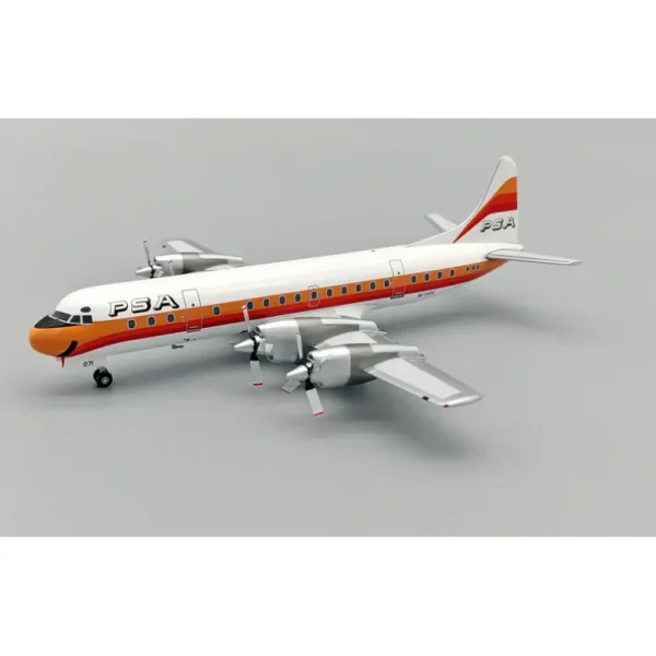 Pre-Order Inflight IF188PS1024 1:200 PSA Lockheed L-188 Electra N171PS - Miniature Marvels: Airplane Models & Painted Dice* Airplane Model