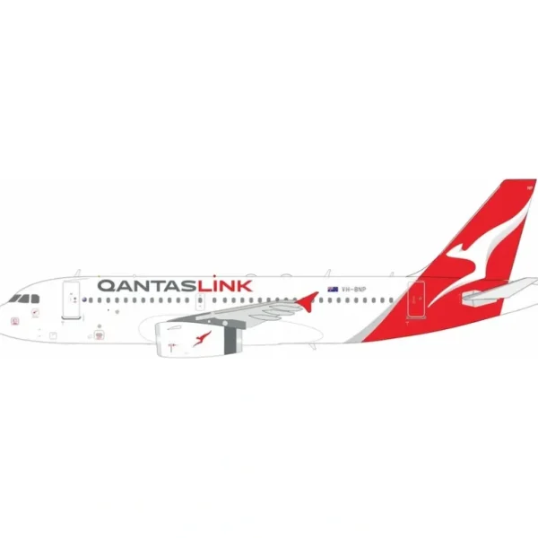 Pre-Order InFlight200 IF319QF0624 QantasLink (Network Aviation) Airbus A319-132 VH-8NP - Miniature Marvels: Airplane Models & Painted Dice* Airplane Model