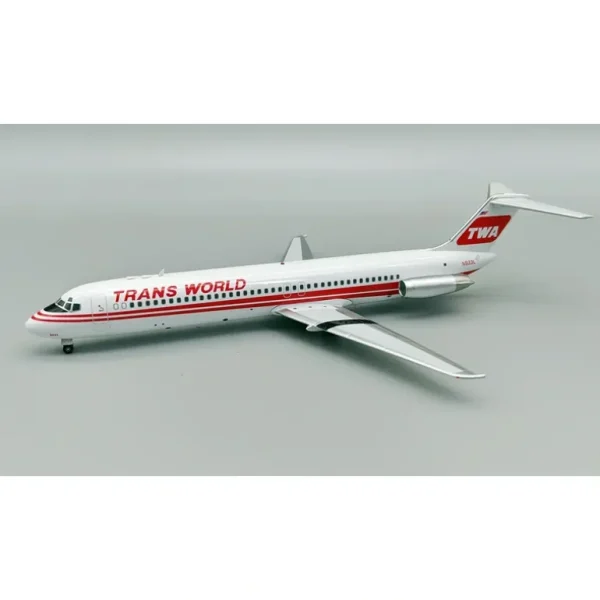 Pre-Order Inflight IF941TW0624 1:200 TWA McDonnell Douglas DC-9-41 N933L - Miniature Marvels: Airplane Models & Painted Dice* Airplane Model