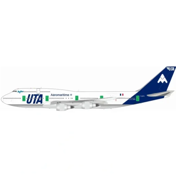 Pre-Order Inflight IF743UT0324 1:200 UTA Union de Transports Aeriens Boeing 747-3B3M F-GETB - Miniature Marvels: Airplane Models & Painted Dice* Airplane Model