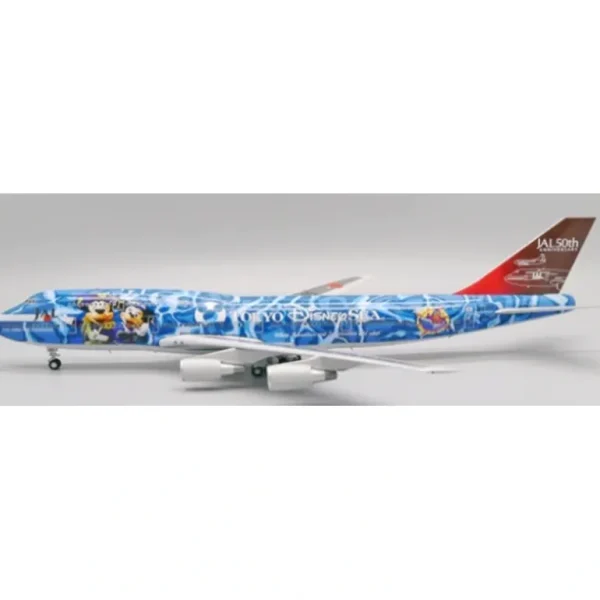 Pre-Order JC Wings BBOX2531 1:200 Japan Airlines Boeing 747-400D "Tokyo Disney Sea" Reg: JA8905 - Miniature Marvels: Airplane Models & Painted Dice* Airplane Model