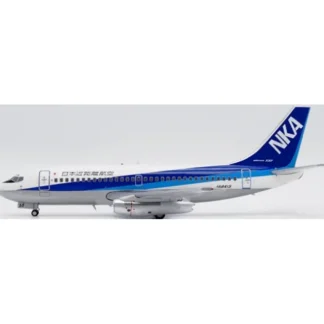 Pre-Order JC Wings EW2732007 1:200 Nihon Kinkyori Airways Boeing 737-200 "Polished" Reg: JA8413 - Miniature Marvels: Airplane Models & Painted Dice* Airplane Model