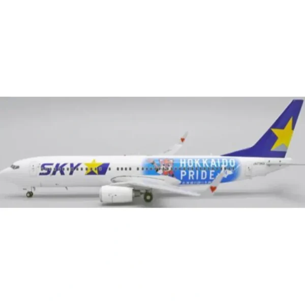 Pre-Order JC Wings EW2738008 1:200 Skymark Airlines Boeing 737-800 JA73NX "Hokkaido Pride" - Miniature Marvels: Airplane Models & Painted Dice* Airplane Model