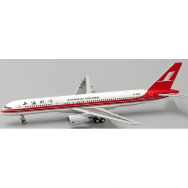 New Pre-Order JC Wings JC4CSH138 1:400 Shanghai Airlines B757-200 B-2834 - Miniature Marvels: Airplane Models & Painted Dice Airplane Model