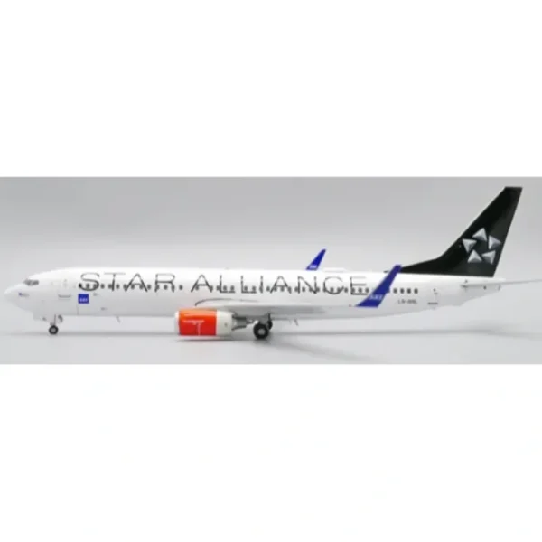 Shop Pre-Order JC Wings JC2SAS0179 1:200 SAS Scandinavian Airlines B737-800 LN-RRL "Star Alliance" - Miniature Marvels: Airplane Models & Painted Dice Airplane Model