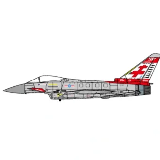 Best Pre-Order JC Wings JCW-72-2000-010 1:72 Eruofighter EF-2000 Typhoon FGR4 Royal Air Force No, 41(r) Squadron, "100th Anniversary Edition" - Miniature Marvels: Airplane Models & Painted Dice Airplane Model