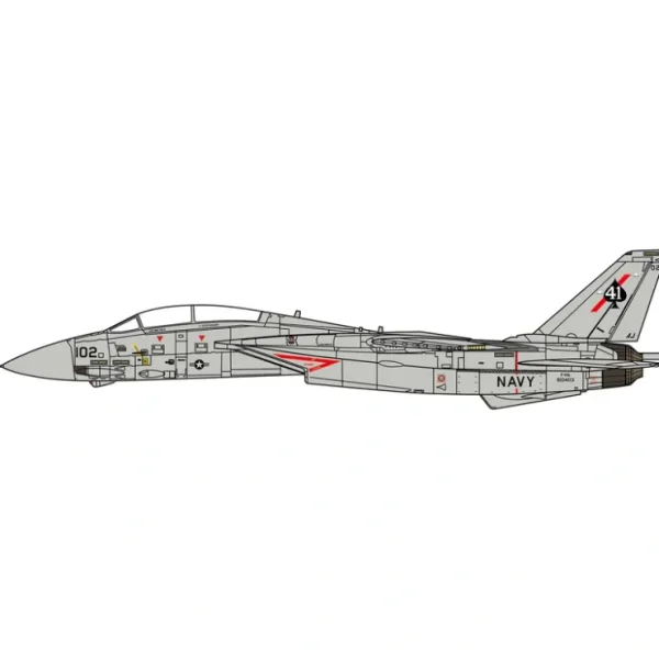 New Pre-Order JC Wings JCW-72-F14-017 1:72 F-14A Tomcat U.S. NAVY VF-41 Black Aces, USS Nimitz, Gulf of Sidra incident, 19 August,1981 - Miniature Marvels: Airplane Models & Painted Dice Airplane Model
