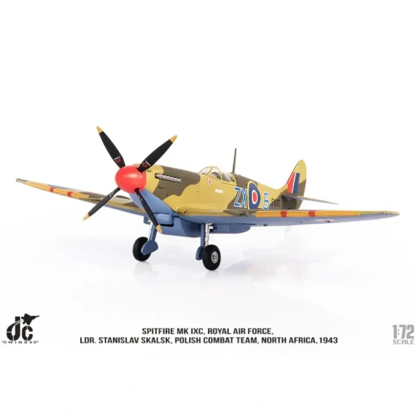 Best Sale Pre-Order JC Wings JCW-72-SPF-003 1:72 Royal Air Force Spitfire MK IXC - Miniature Marvels: Airplane Models & Painted Dice Airplane Model