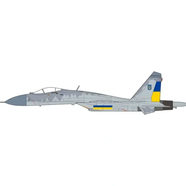 Shop Pre-Order JC Wings JCW-72-SU27-016 1:72 SU-27 Flanker Ukraine Air Force, Ukraine War,2023 - Miniature Marvels: Airplane Models & Painted Dice Airplane Model
