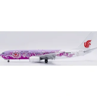 Outlet Pre-Order JC Wings LH2360 1:200 Air China Boeing 737-800 "Pink Peony" Reg: B-5177 Flaps Down - Miniature Marvels: Airplane Models & Painted Dice Airplane Model