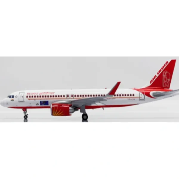 Best Pre-Order JC Wings LH2410 1:200 Air India Airbus A320NEO "Mahatma Gandhi" Reg: VT-CIO - Miniature Marvels: Airplane Models & Painted Dice Airplane Model