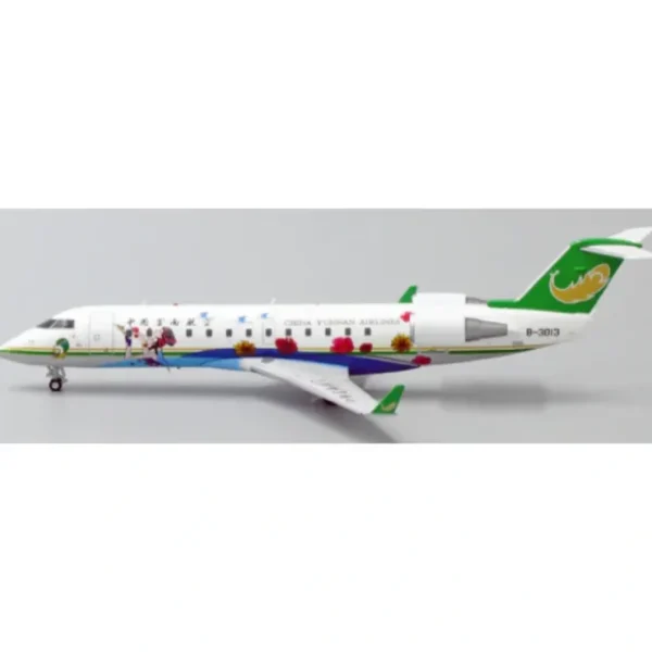 Store Pre-Order JC Wings LH2183 1:200 China Yunnan Airlines Bombardier CRJ-200ER Reg: B-3013 - Miniature Marvels: Airplane Models & Painted Dice Airplane Model