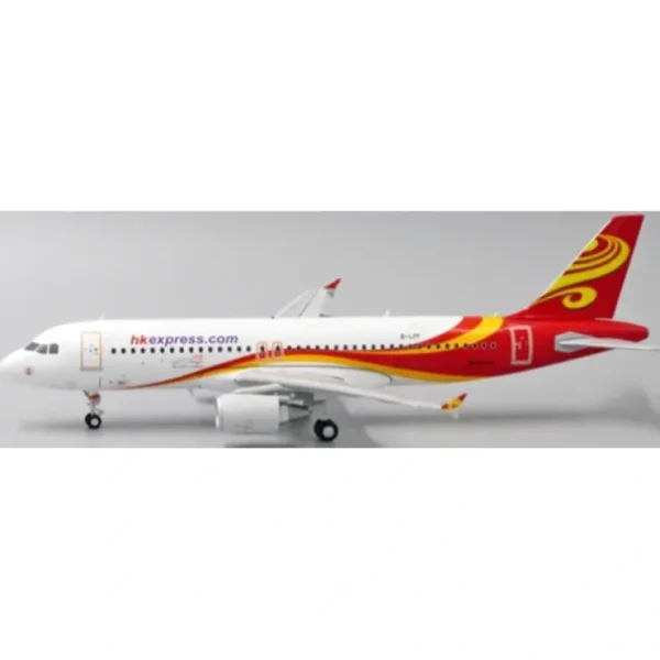 Shop Pre-Order JC Wings LH2220 1:200 Hong Kong Express Airbus A320 "hkexpress.com" Reg: B-LPF - Miniature Marvels: Airplane Models & Painted Dice Airplane Model