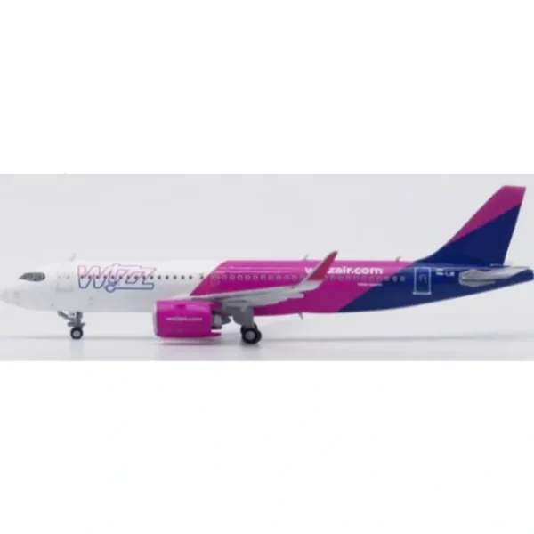 Sale Pre-Order JC Wings LH4194 1:400 Wizz Air Airbus A320NEO Reg: HA-LJE - Miniature Marvels: Airplane Models & Painted Dice Airplane Model