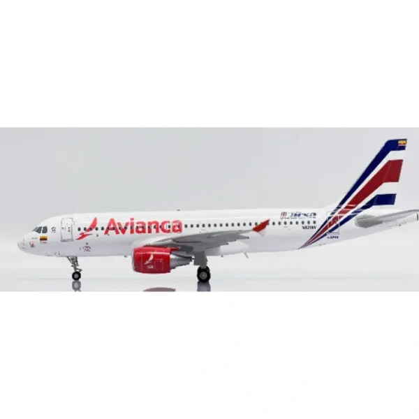 Fashion Pre-Order JC Wings LH2AVA433 1:200 Avianca A320 N821AV "LACSA Retro" - Miniature Marvels: Airplane Models & Painted Dice Airplane Model