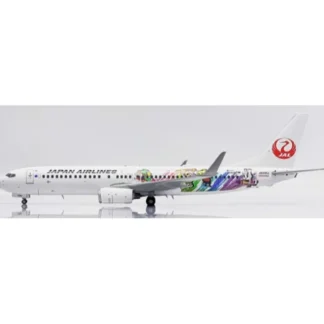 Pre-Order JC Wings SA2006 1:200 Japan Airlines Boeing 737-800 "Shimajiro Jet" JA330J - Miniature Marvels: Airplane Models & Painted Dice* Airplane Model