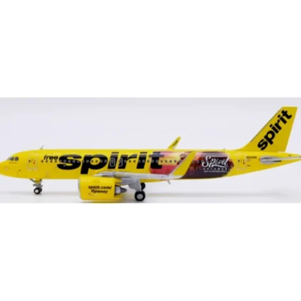 Cheap Pre-Order JC Wings SA4045 1:400 Spirit Airlines Airbus A320NEO "Spirit Untamed" Reg: N932NK - Miniature Marvels: Airplane Models & Painted Dice Airplane Model