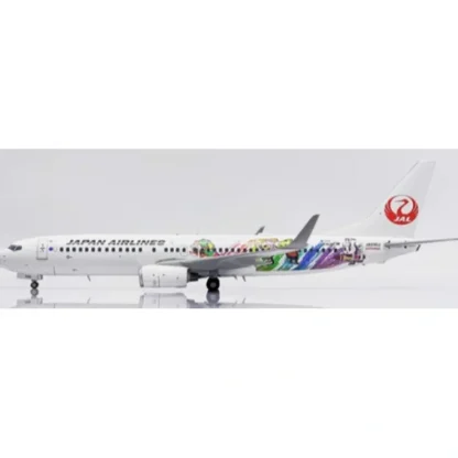 Online Pre-Order JC Wings SA2006A 1:200 Japan Airlines Boeing 737-800 "Shimajiro Jet" JA330J (Flaps Down) - Miniature Marvels: Airplane Models & Painted Dice Airplane Model