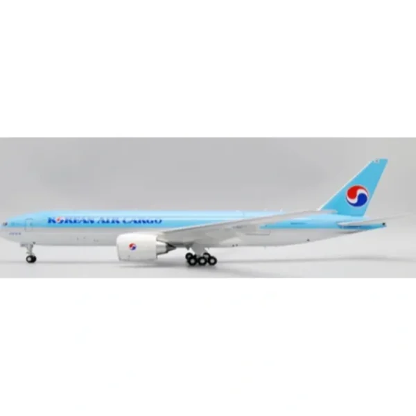 Clearance Pre-Order JC Wings SA2005C 1:200 Korean Air Cargo Boeing 777F "Interactive Series" HL8077 - Miniature Marvels: Airplane Models & Painted Dice Airplane Model