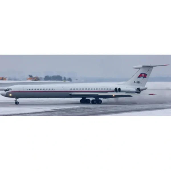 Cheap Pre-Order JC Wings XX40216 1:400 Air Koryo Ilyushin Il-62M P-881 - Miniature Marvels: Airplane Models & Painted Dice Airplane Model