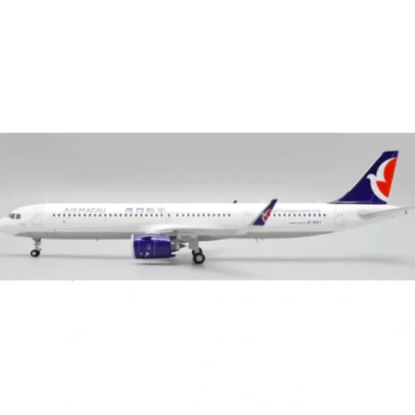 Flash Sale Pre-Order JC Wings XX20135 1:200 Air Macau Airbus A321NEO Reg: B-MBT - Miniature Marvels: Airplane Models & Painted Dice Airplane Model
