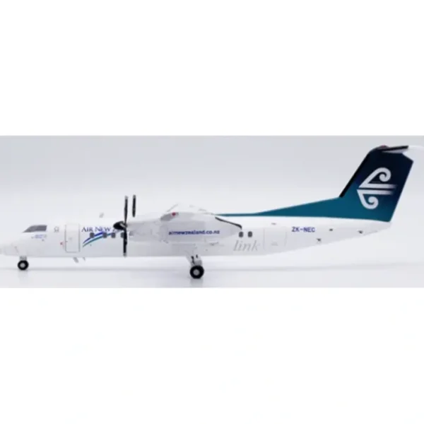 Best Pre-Order JC Wings XX20328 1:200 Air New Zealand De Havilland Canada DHC-8-300 Reg: ZK-NEC - Miniature Marvels: Airplane Models & Painted Dice Airplane Model