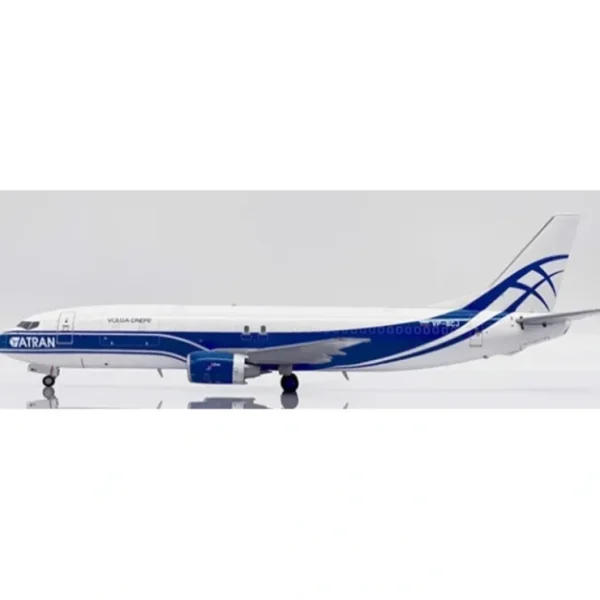 Sale Pre-Order JC Wings XX20390 1:200 ATRAN Cargo Airlines Boeing 737-400(SF) VP-BCJ - Miniature Marvels: Airplane Models & Painted Dice Airplane Model